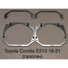 Переходные рамки Toyota Corolla XII (E210) (2018 - 2021 г.в) Галоген на 3/3R/5R (2 шт.)